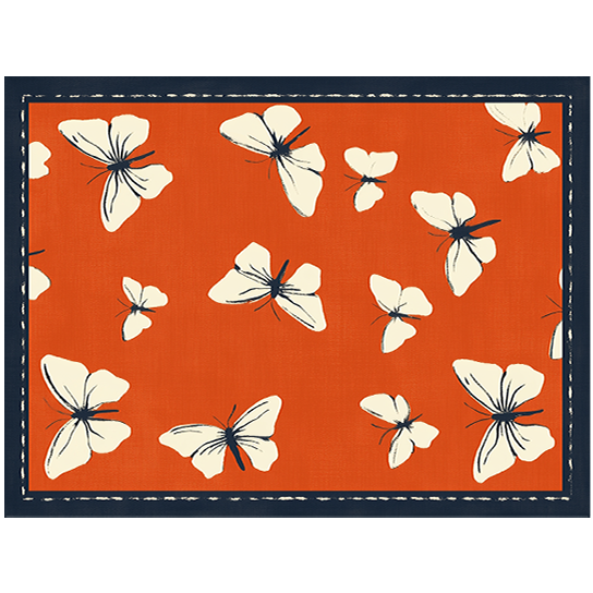 Butterfly Serenade Hand Tufted Rug