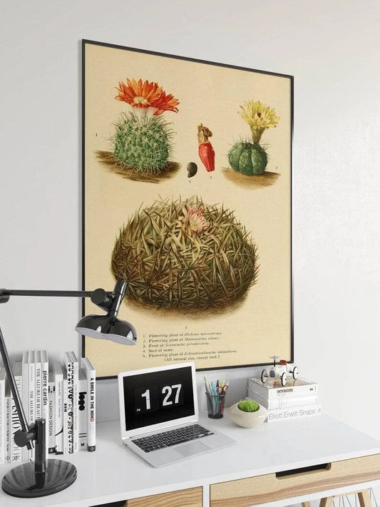 Cactus Wall Print| Botanical Wall Art