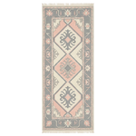 Canyon Slate Knotted Runner Rug