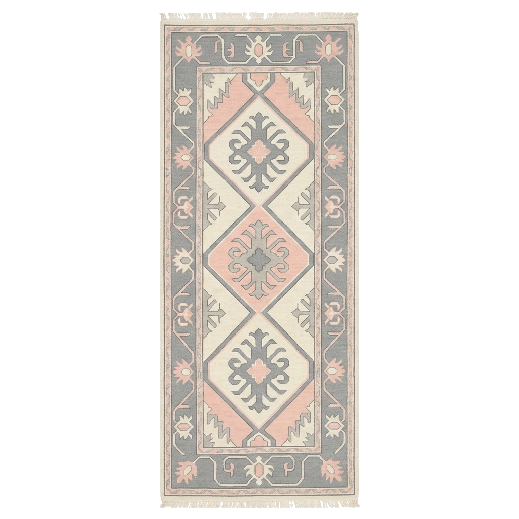 Canyon Slate Knotted Runner Rug