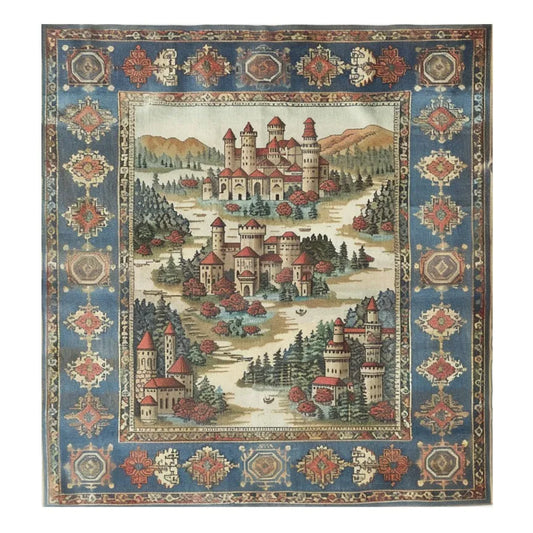 Castle Country Wool Hand Knotted Area Rug