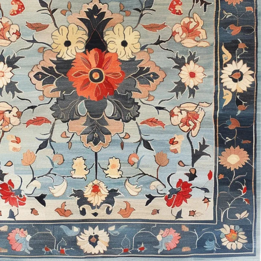 Celestial Blooms Hand Tufted Rug