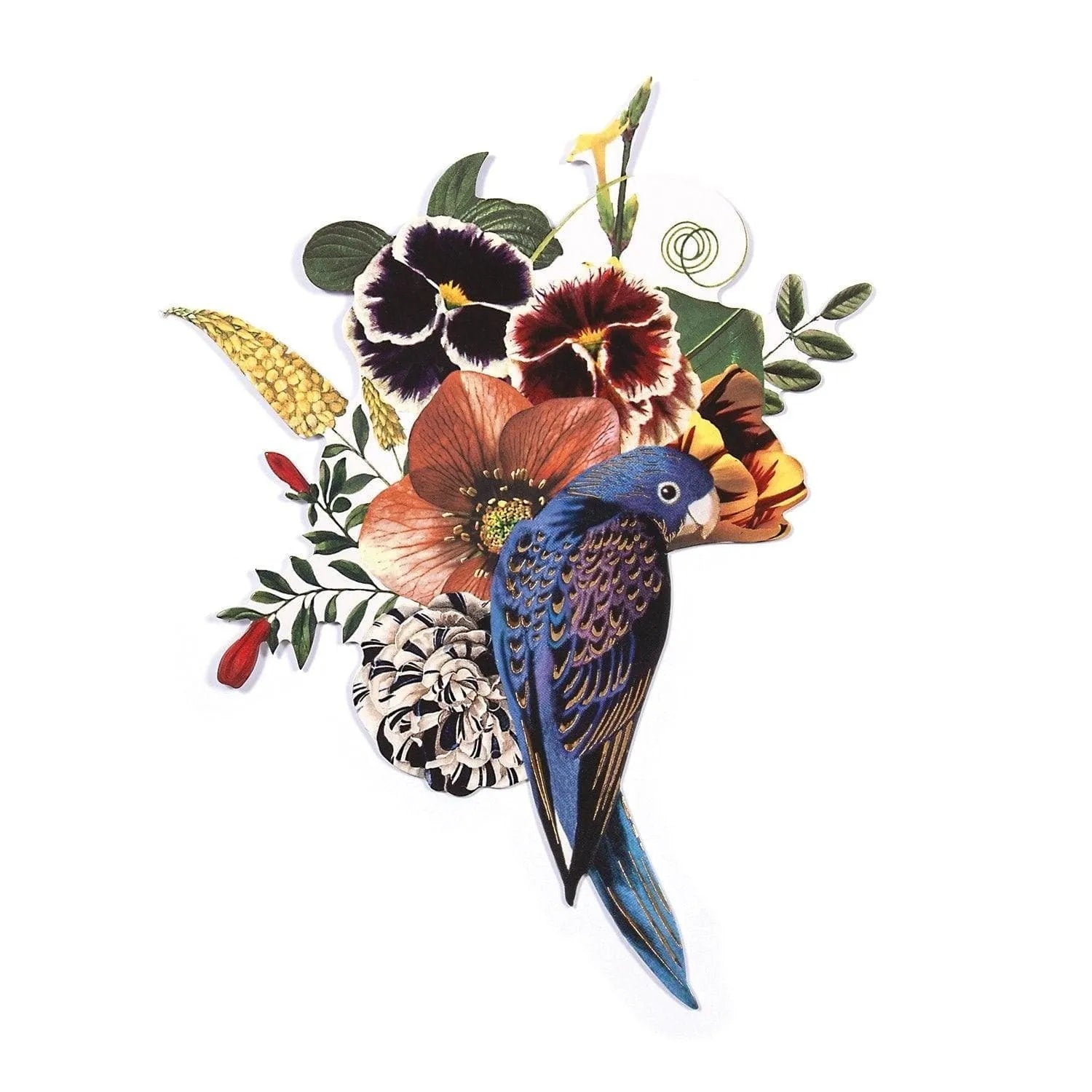 Christian Lacroix Birds Sinfonia Shaped Notecard Set