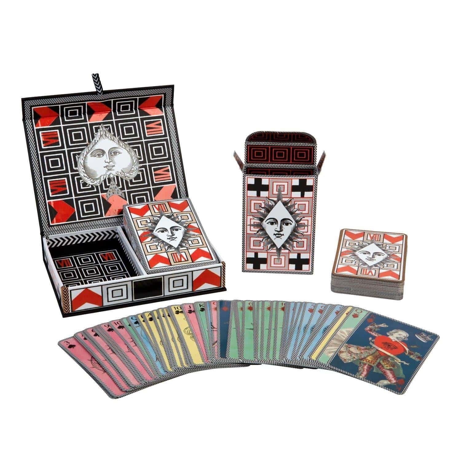 Christian Lacroix Poker Face Playing Cards – 2 Decks 