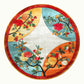 Cinematic Garden Hand Tufted Round Rug