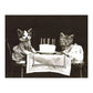 Classic Vintage Cat Memes DIY Greeting Card Folio 