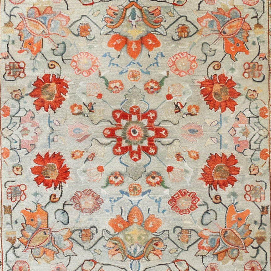 Classic Charm Handwoven Hand Tufted Rug