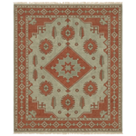 Clay & Sage Totem Hand Knotted Rug