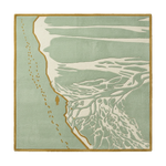 Coastal Ebb & Flow Square Hand Tufted Rug