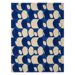 Cobalt Pebble Hand Tufted Wool Rug