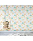 Colorful Fabric Print Circles Removable Wallpaper Colorful Fabric Print Circles Removable Wallpaper 
