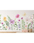 Colorful Wildflowers Watercolor Wall Mural Colorful Wildflowers Watercolor Wall Mural 