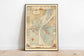 Columbia River Map Print| Art History