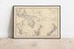Composite Map of Oceania 1861| Old Map Wall Decor Composite Map of Oceania 1861| Old Map Wall Decor Composite Map of Oceania 1861| Old Map Wall Decor 