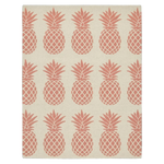Coral Pineapple Hand Tufted Wool Rug