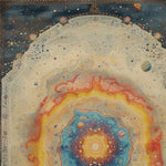 Cosmic Nebula Hand Knotted Area Rug