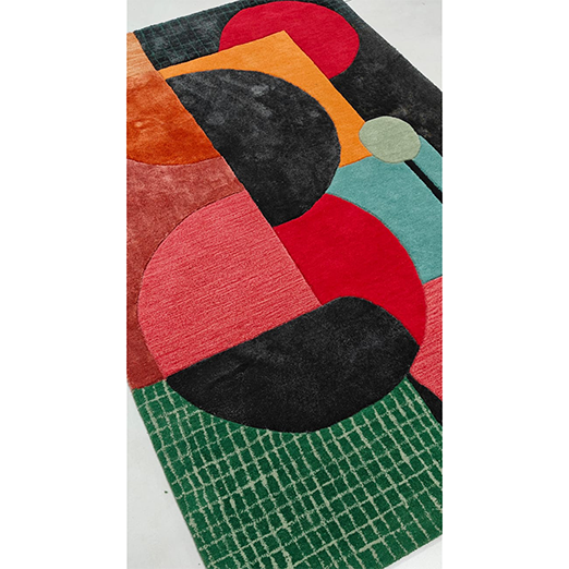 Creative Chaos Hand Tufted Wool Rug