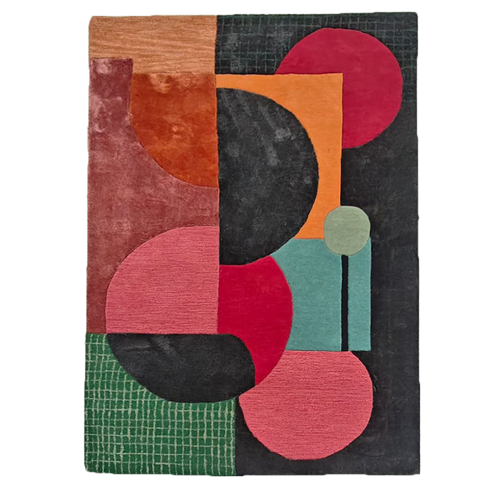Creative Chaos Hand Tufted Wool Rug