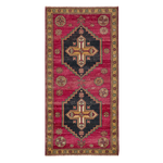 Crimson Heritage Cross Hand Knotted Rug