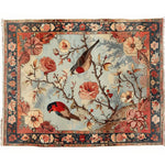 Crimson Companions Hand Knotted Area Rug