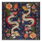 Crimson Dragon Hand Tufted Rug