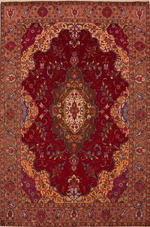 Crimson_Persian_Medallion_Hand_Knotted_Rug_1