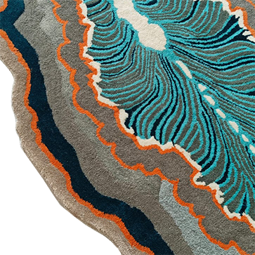 Crystal Earth Hand Tufted Rug