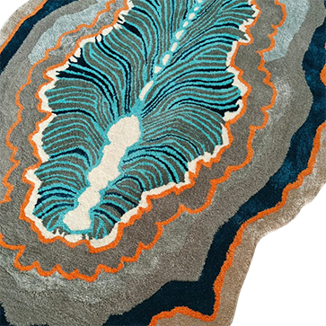 Crystal Earth Hand Tufted Rug