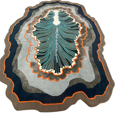 Crystal Earth Hand Tufted Rug