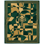 Deconstructed Courtyard Garden Hand Tufted Rug - MAIA HOMES