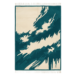 Deep Sea Silhouette Hand Knotted Contemporary Rug