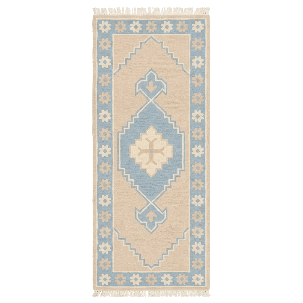 Desert Star Weaver Hand Knotted Runner Rug - MAIA HOMES