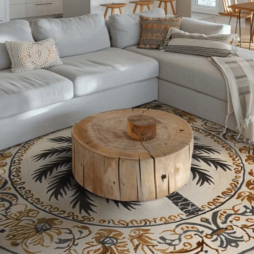 Desert Paradise Hand Tufted Round Rug