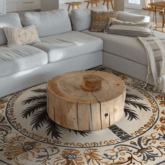 Desert Paradise Hand Tufted Round Rug