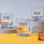 Designated Drinker Lowball Glass