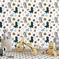 Dinosaurs and Rainbows Nursery Wallpaper Dinosaurs and Rainbows Nursery Wallpaper 