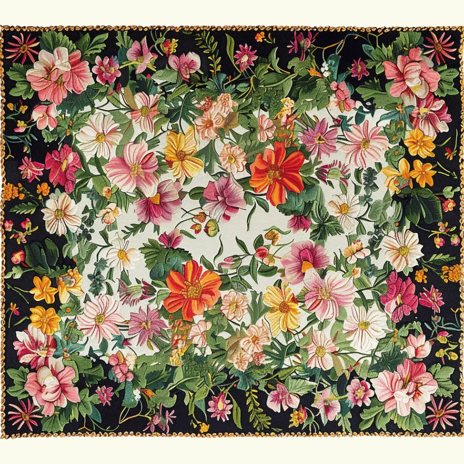 Eden Blossom Hand Tufted Rug