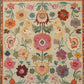 Dreamy Floral Hand Knotted Area Rug