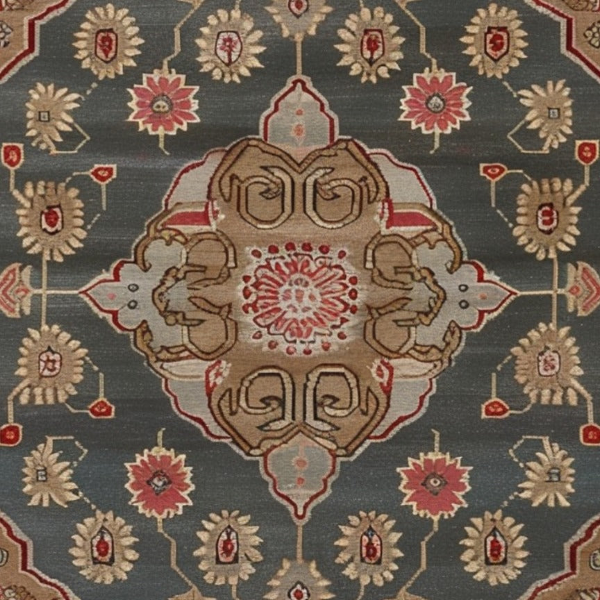 Dusk Blossom Hand Knotted Area Rug