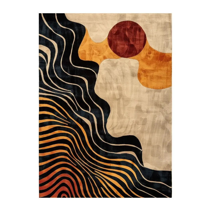 Dynamic Drift Hand Tufted Viscose Rug