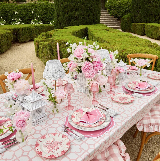 Elegant Blush Placemats