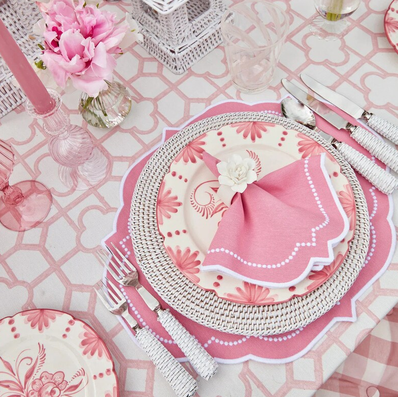 Elegant Blush Placemats