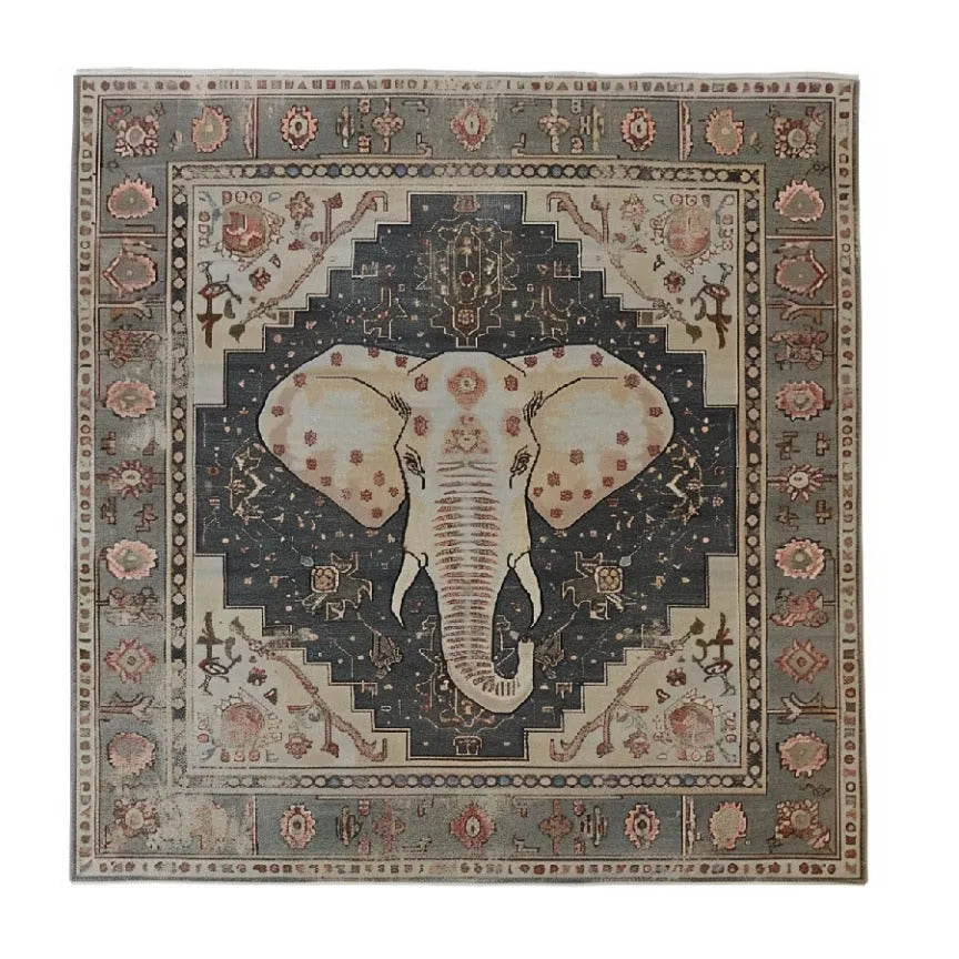 Elephant Whisper Hand Tufted Rug