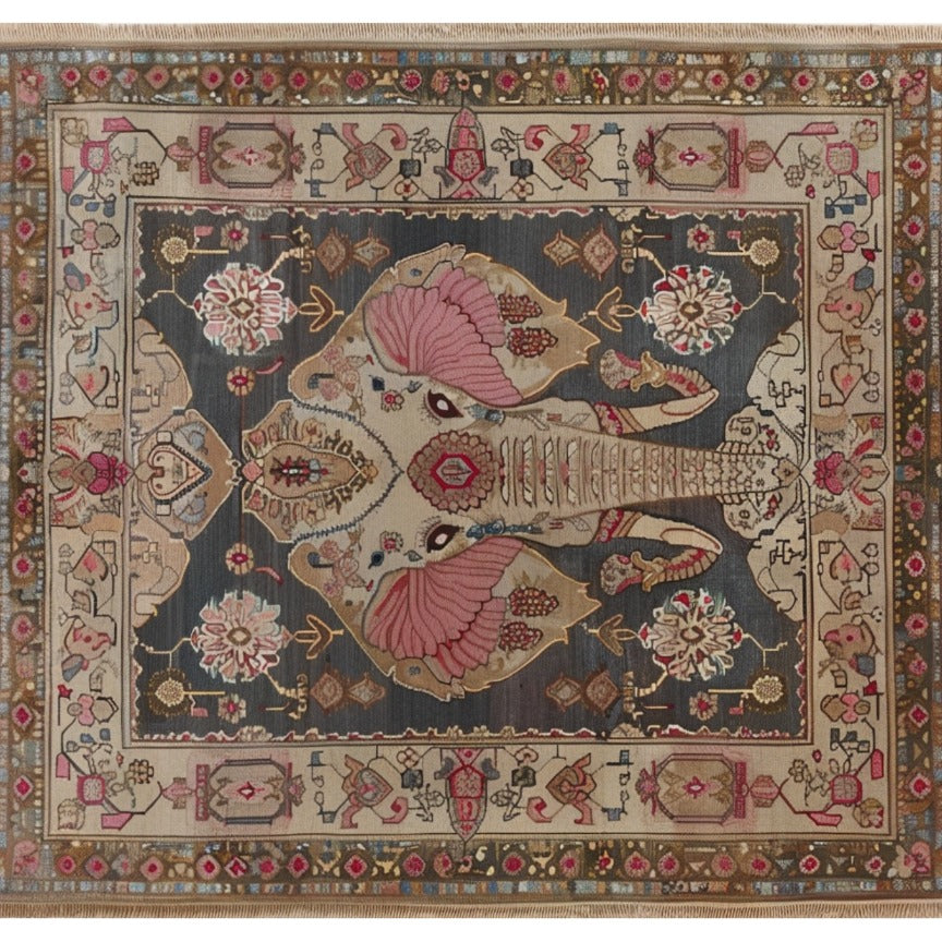 Elephantine Grace Hand Knotted Area Rug