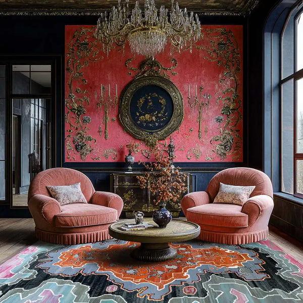 Ember Crest Hand Tufted Rug