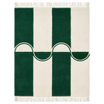 Emerald Rhythm Hand Knotted Rug