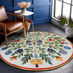 Enchanted Arbor Hand Tufted Round Rug