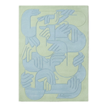Entwined Hands Hand Tufted Rug