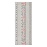 Etched Damask Hand Tufted Runner Rug