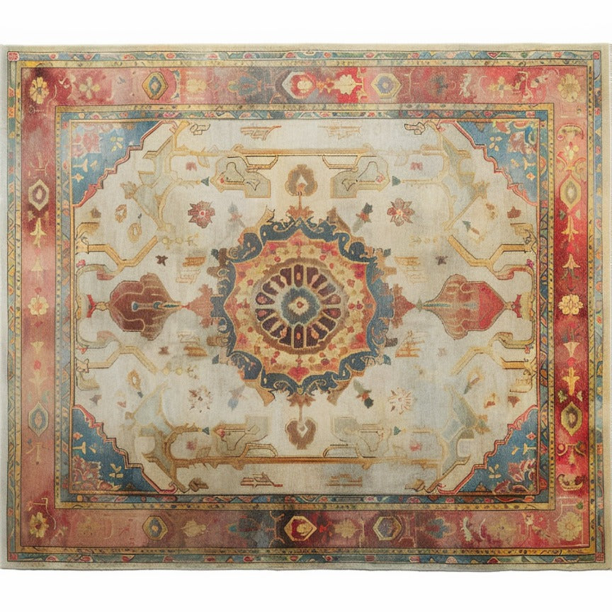 Eternal Embellishment Hand Knotted Area Rug